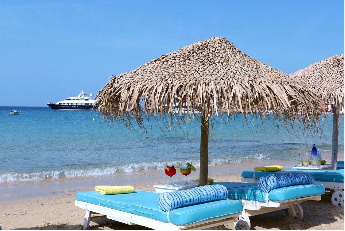 فندق مايكونوس بالاس بيتش Mykonos Town المظهر الخارجي الصورة