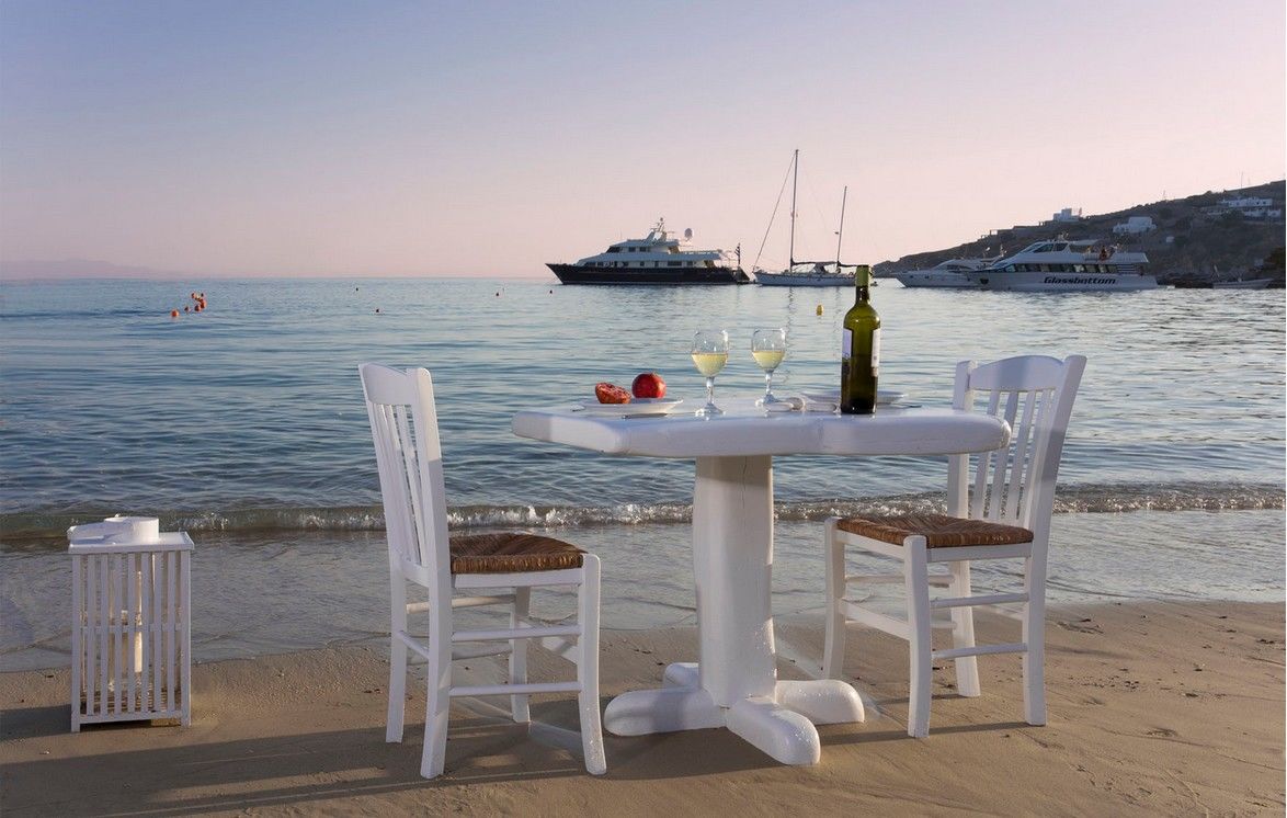 فندق مايكونوس بالاس بيتش Mykonos Town المظهر الخارجي الصورة