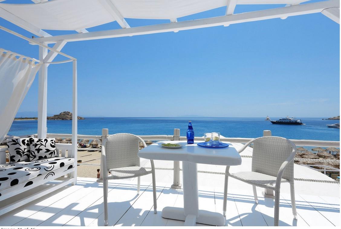 فندق مايكونوس بالاس بيتش Mykonos Town المظهر الخارجي الصورة